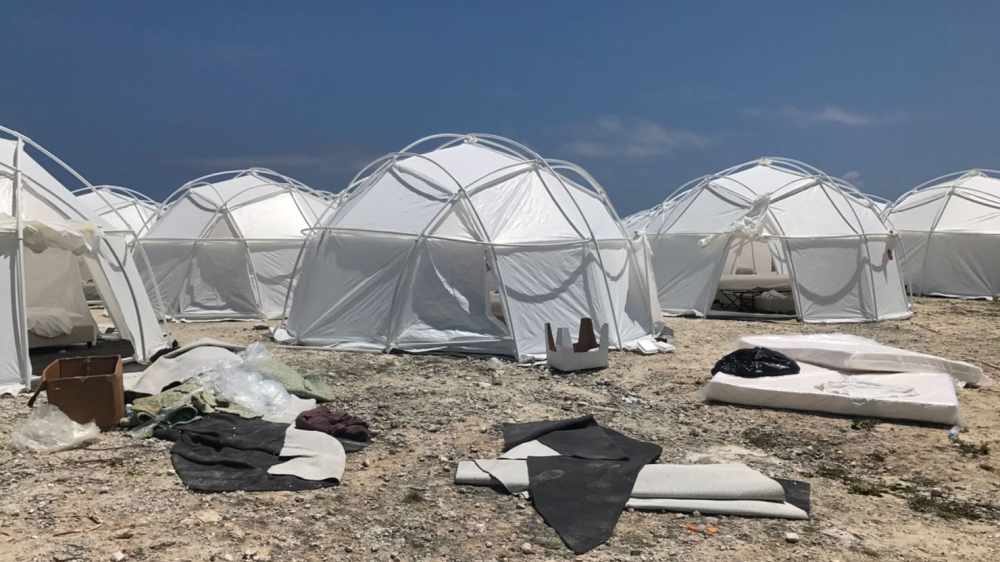 fyre tent